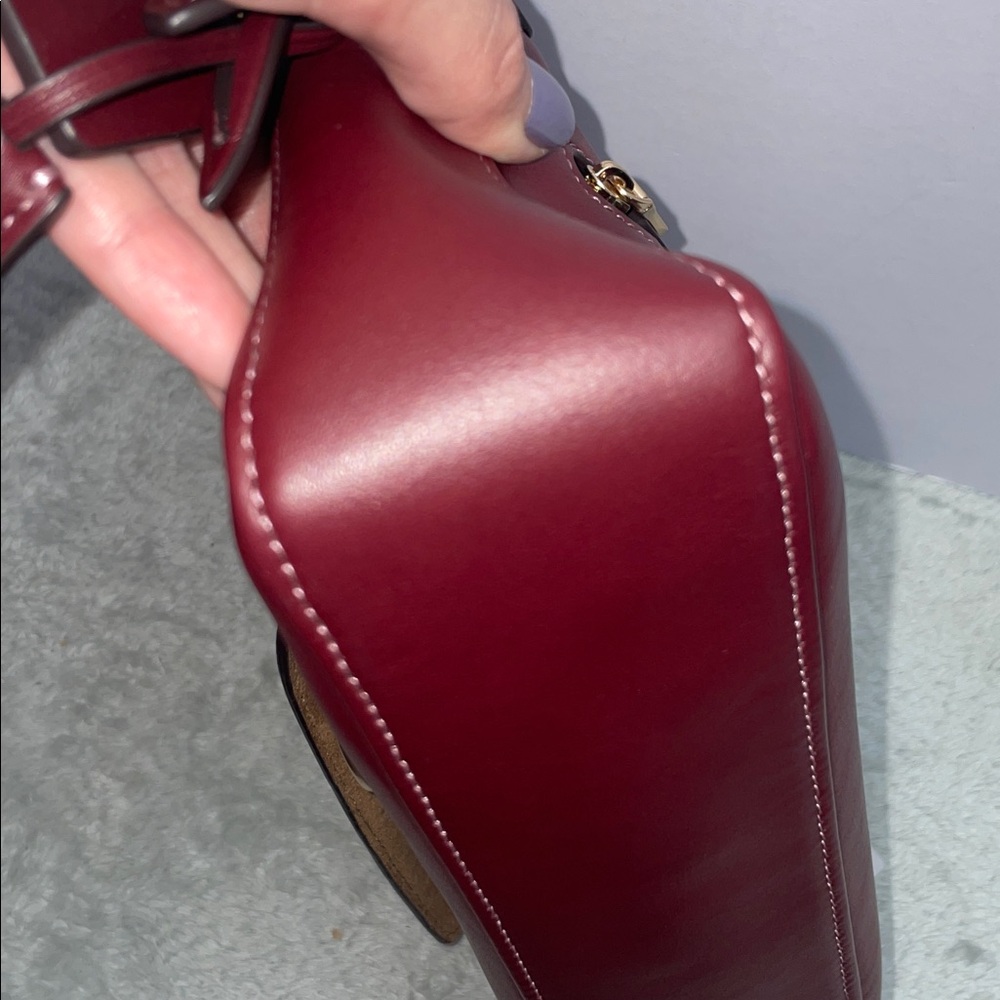 NWT Coach ‘Etta’ Small Leather Shoulder Bag - Picture 9 of 17